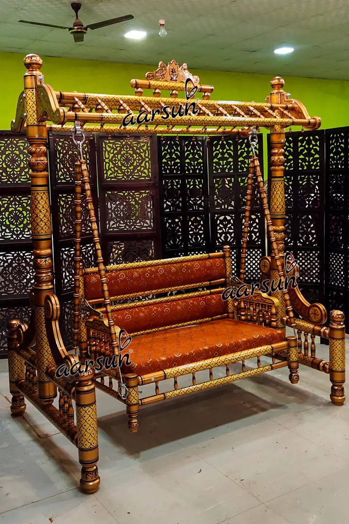 2 in 1 Indoor Jhula Swing & Palna Cradle view 4