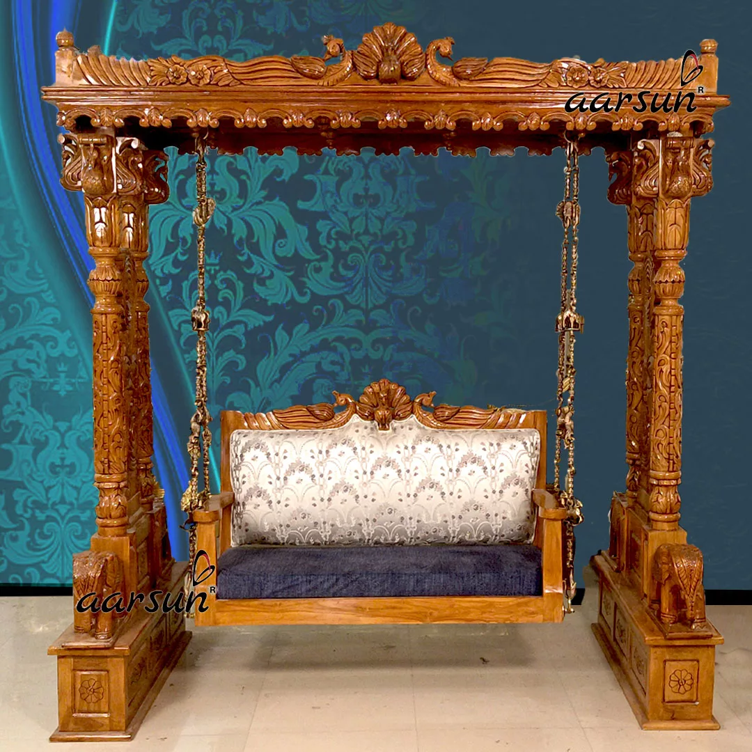 Bangai Zula Jhula Design Teak wood view 4