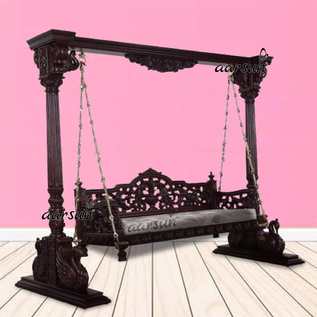 Handmade Wooden Jhoola for Indoor