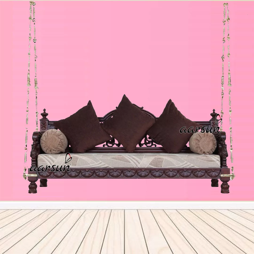 Handmade Wooden Jhoola for Indoor