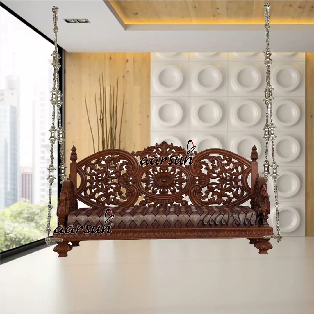Wooden Designer Swing for Indoor