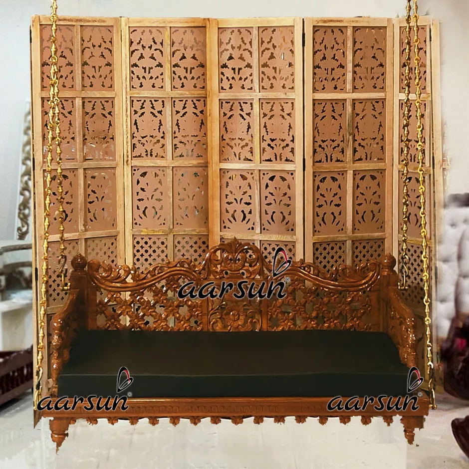 Wooden Handcrafted Oonjal
