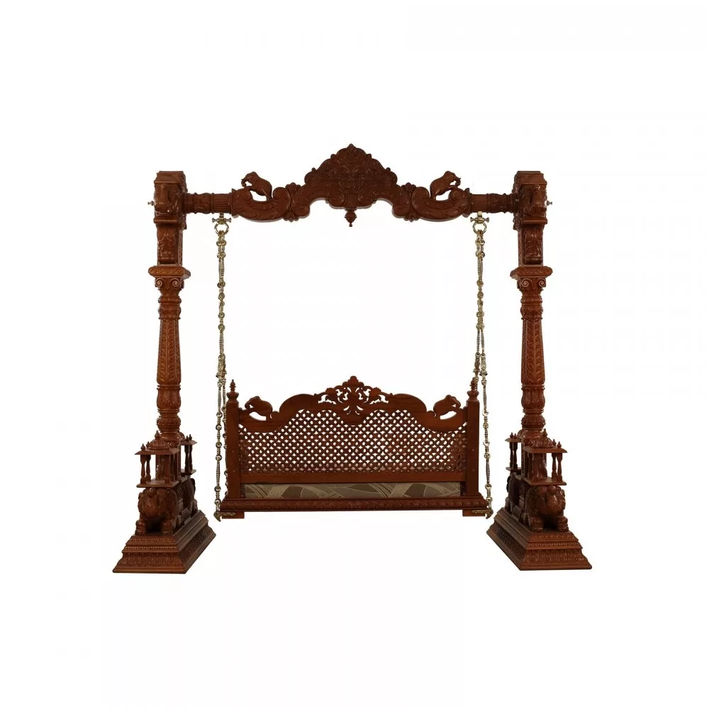 Wooden Jhula For Home view 3